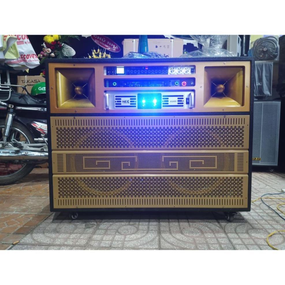 0357628205 Loa kéo khủng bass 4 tấc đôi công suất cực mạnh, Loa kéo bình 4 tấc đôi 0357628205