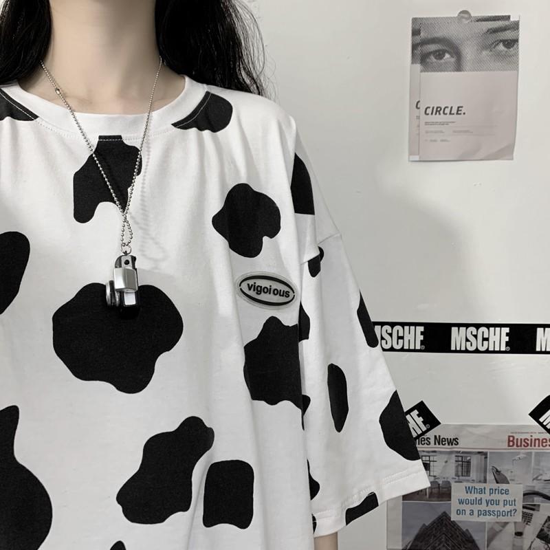 Áo Phông Hè Bò Sữa Chất Cotton Xưởng May DCS