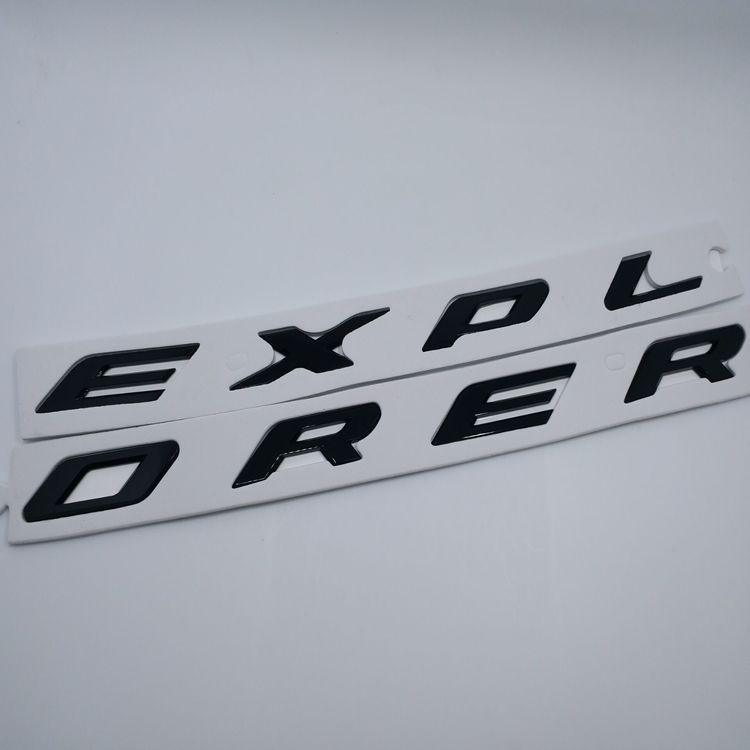 Sản phẩm Tem Dán, Decal 3D Chữ EXPLORER Nhựa Cao Cấp Dán Trang Trí Ô Tô/ Mã sản phẩm DC-EXPLABS
