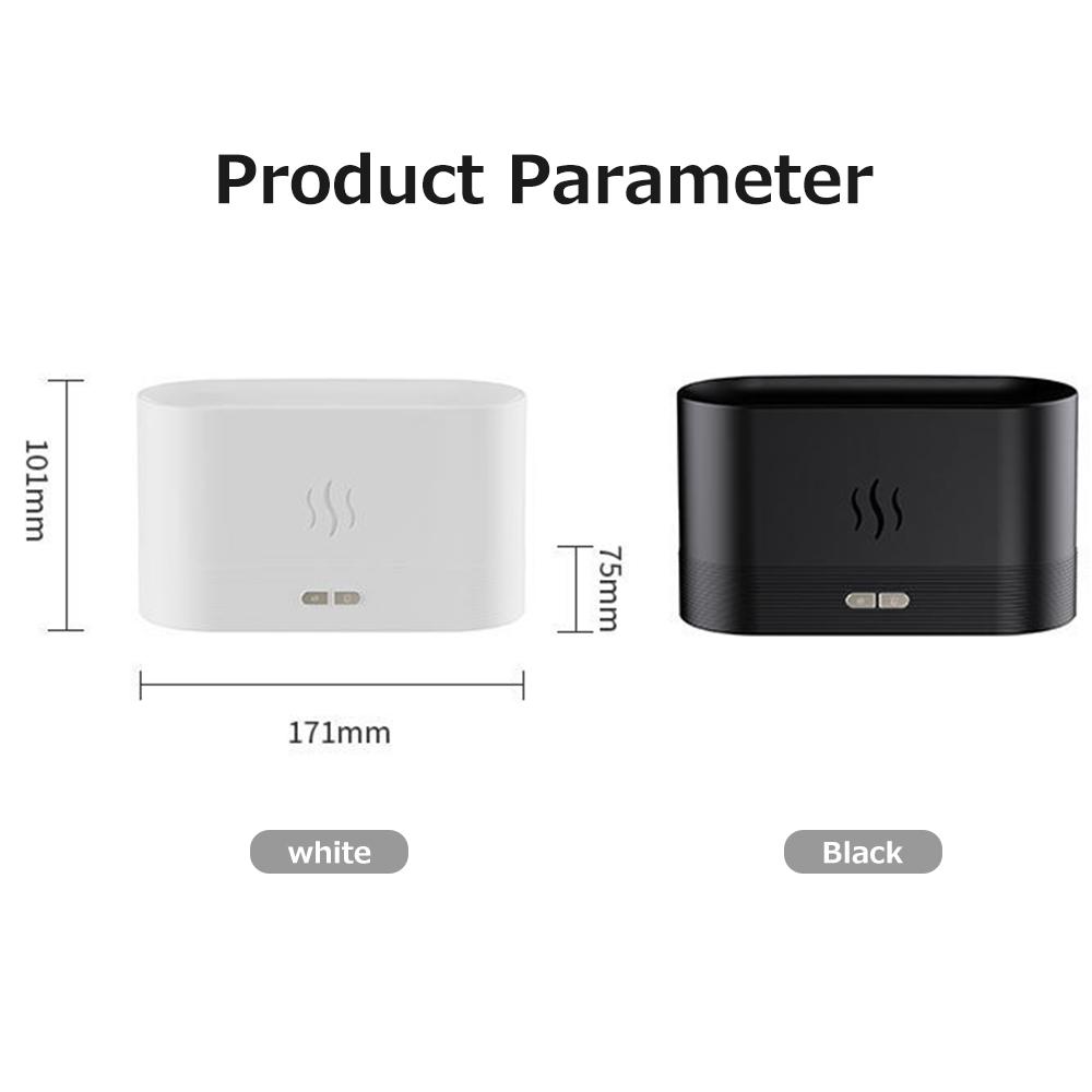 Máy Khuếch Tán Usb Mini Không Dây Ngọn Lửa Giả