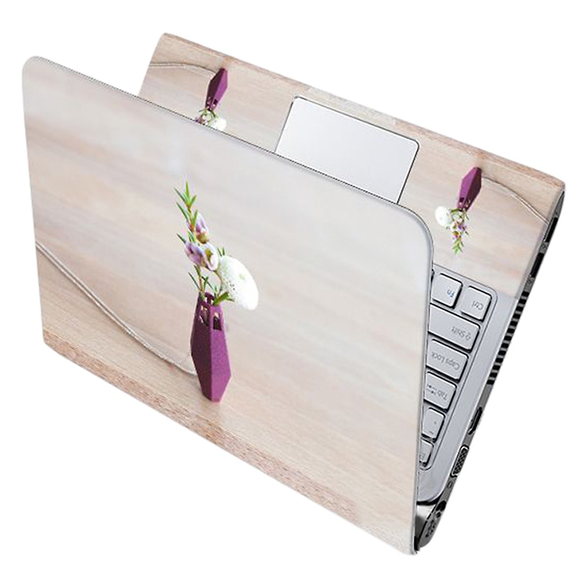 Mẫu Dán Laptop Hoa Văn LTHV-224 cỡ 13 inch