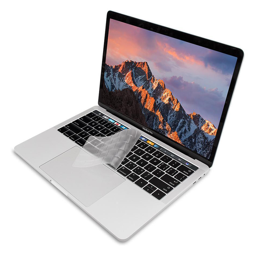 Phủ Phím JCPAL Fitskin TPU Cho Macbook 12&quot;/ New Macbook Pro 13&quot;/15&quot; (Non-Touch) - Clear - Hàng chính hãng