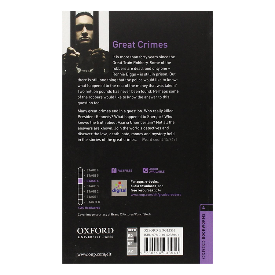 Oxford Bookworms Library (3 Ed.) 4: Great Crimes Factfile