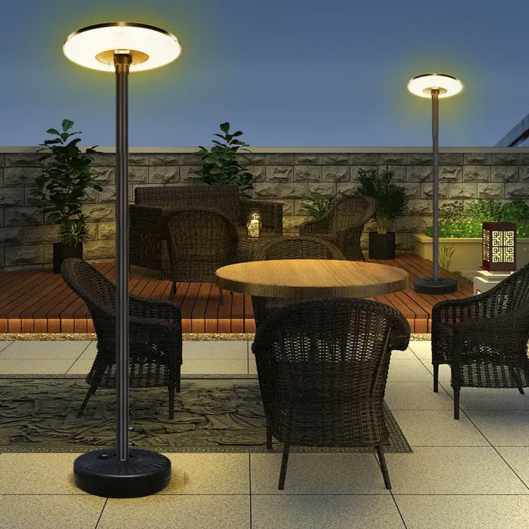 Đèn Năng Lượng Mặt Trời UFO VẠN NĂNG 500W Ánh Sáng vàng - trắng - trung tính