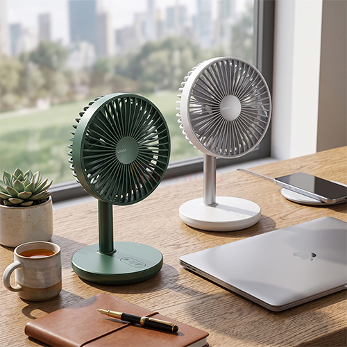 Quạt mini tích điện để bàn Jisulife Table Fan Life7 8000mAh - Hàng chính hãng