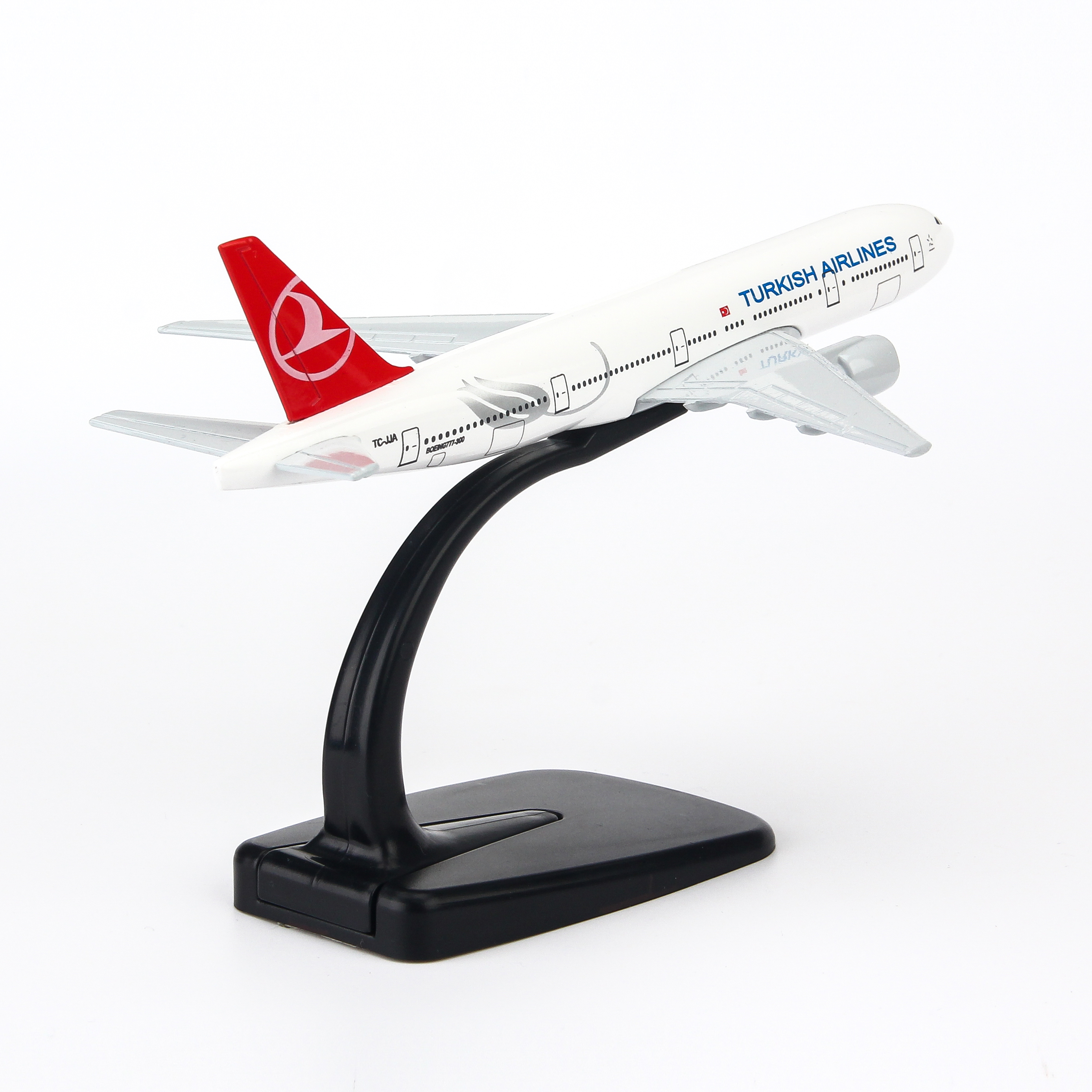 Mô Hình Máy Bay Trưng Bày Boeing 777 Turkish Airlines Everfly (Trắng)