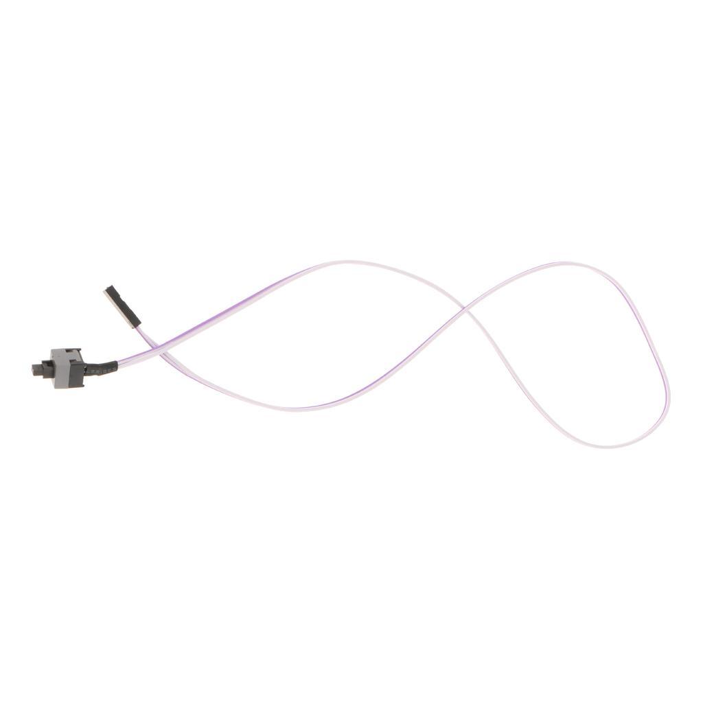 PC Desktop Power Push Button Cable ATX Computer Switch Wire