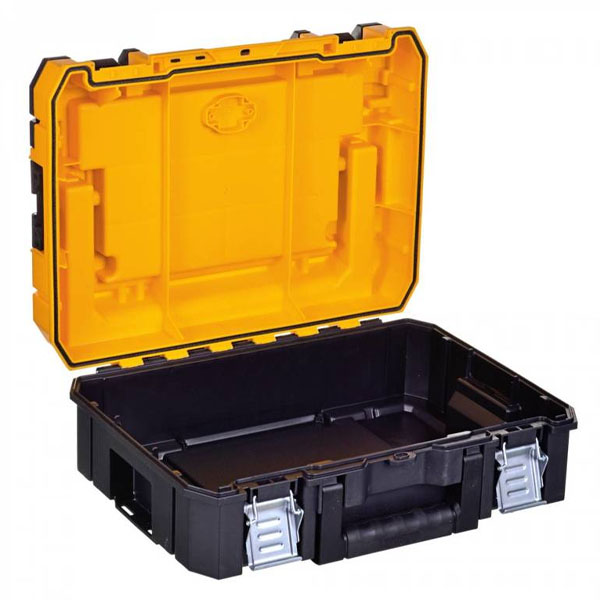 Thùng dụng cụ nhựa đựng đồ nghề cao cấp chuẩn IP54 T-STAK DeWalt 2.0-Chính Hãng DWST83395 DWST83344