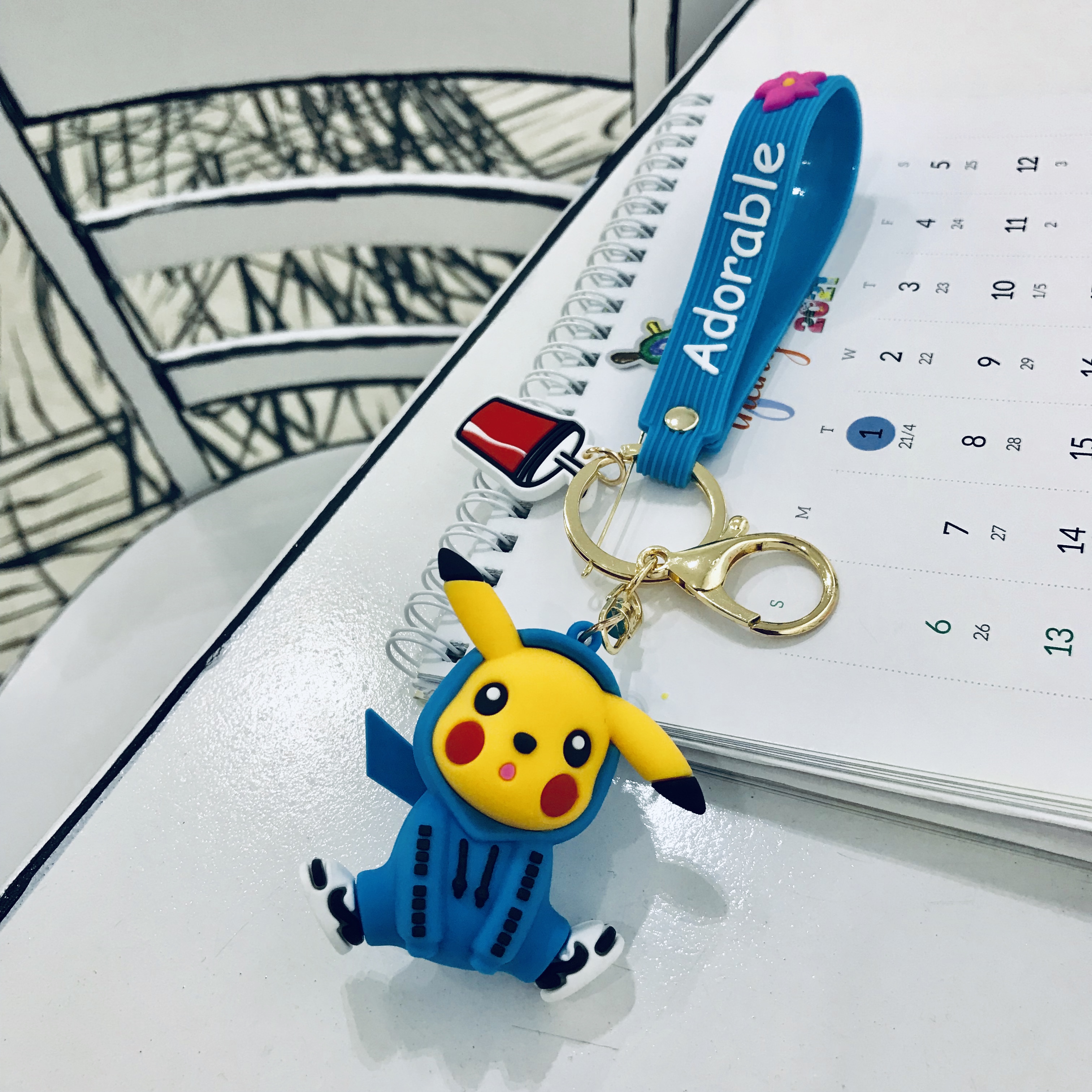 Móc khóa Hoạt hình đáng yêu