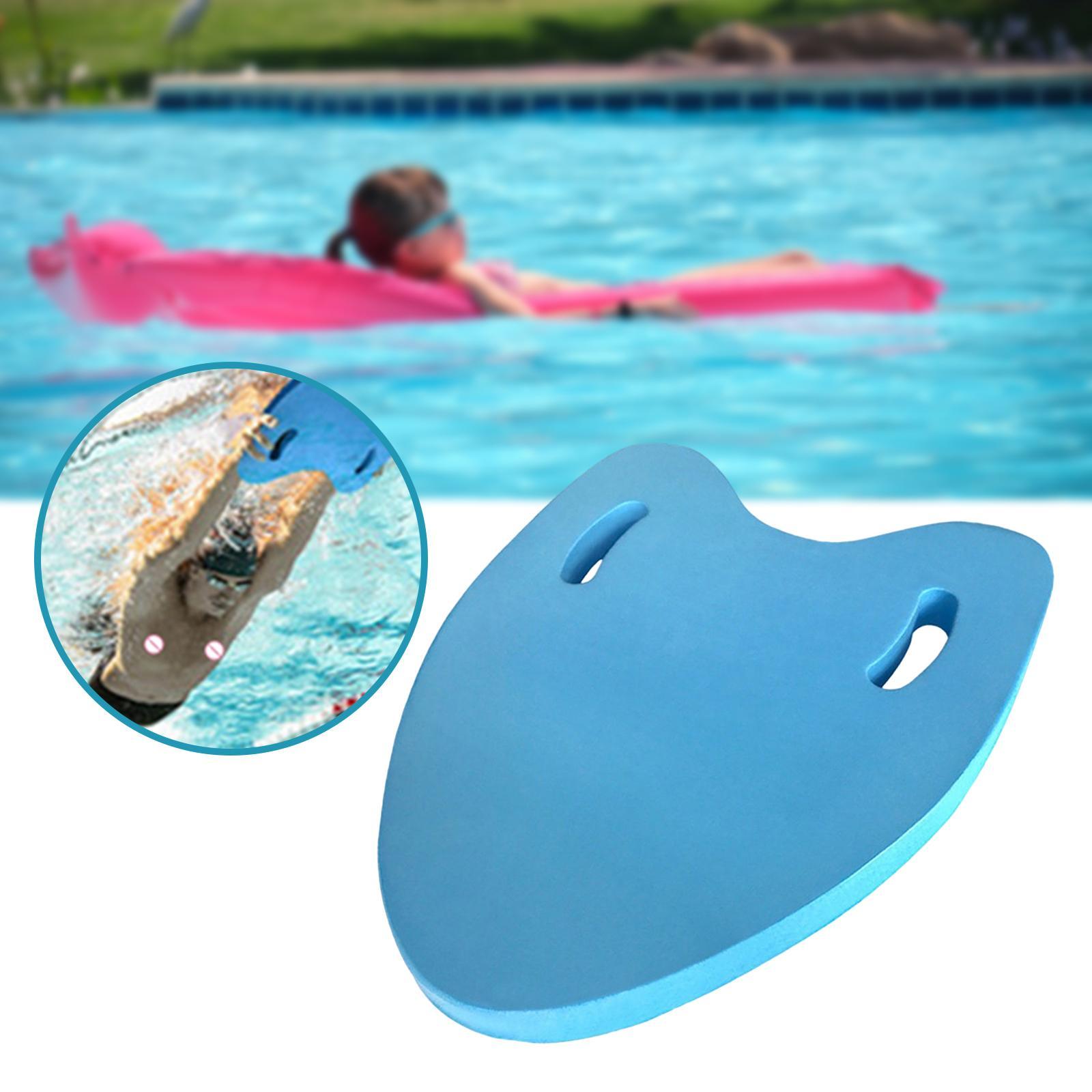 Swim Kickboard, Lightweight EVA Swim Training kickboard with 2 Integrated Hole Handles Suitable for Adult and Children
