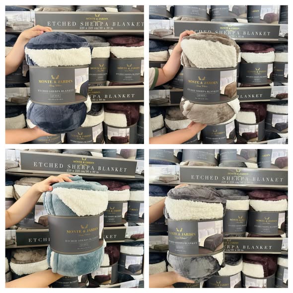 Chăn Monte-Jardin Mỹ Size Queen (229x229cm), nặng 3,4 kg Hàng chính hãng