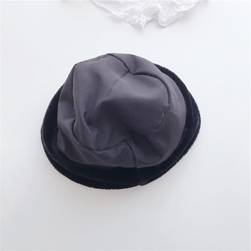 Mùa Đông Lông Thỏ Con Xinh Xắn Sang Trọng Da Báo Mũ Dành Cho Trẻ Em Hàn Quốc Ấm Bé Nón 2-7Y Người Cá Mũ Tập Đi Cho Bé Mùa Đông nón Lưỡi Trai