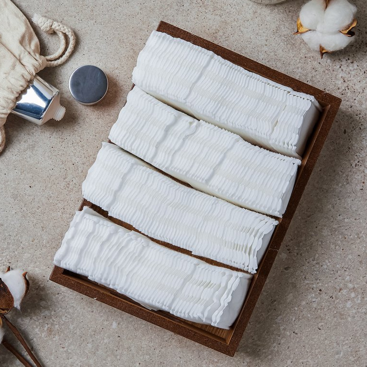 Bông Tẩy Trang Cotton No Brand 240 Miếng