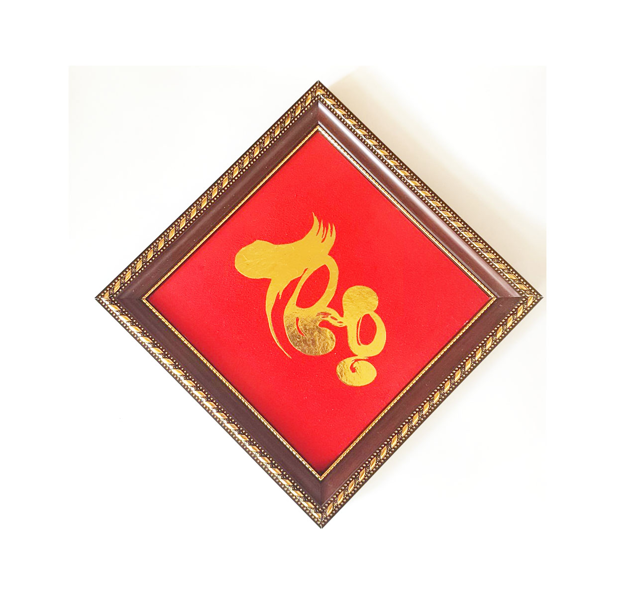 Tranh Nét Vàng Phúc Lộc Thọ dát vàng