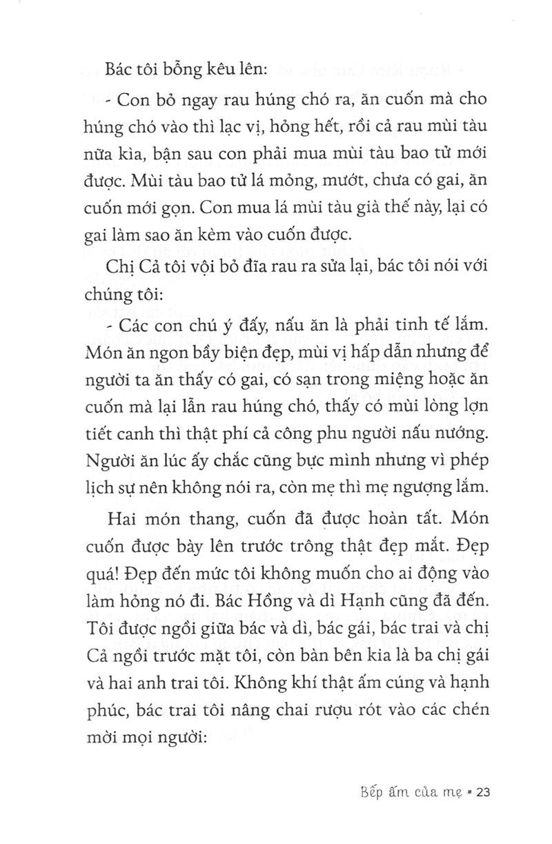 Bếp Ấm Của Mẹ (Tái Bản 2023)