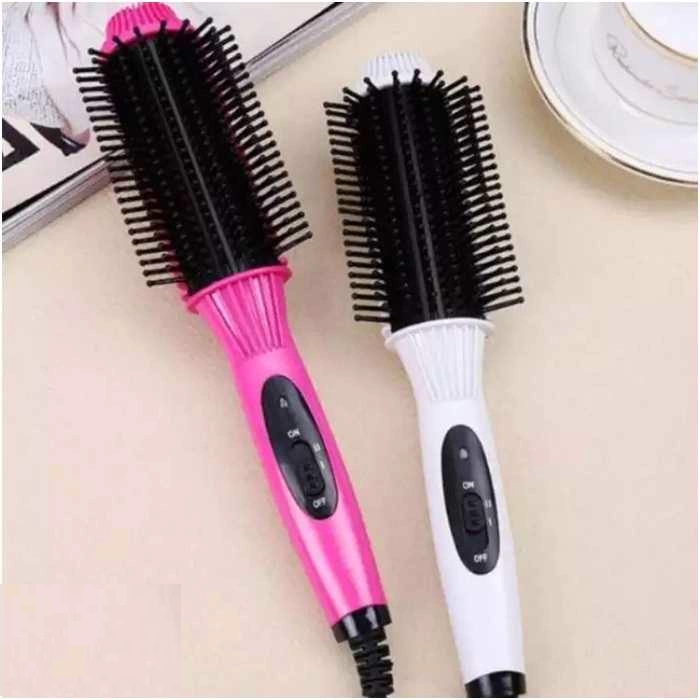 Lược Điện Tạo Kiểu Tóc Đa Năng Cao Cấp Nova NHC-8810, Lược Điện Uốn Cụp - Uốn Xoăn - Dập Xù Phồng