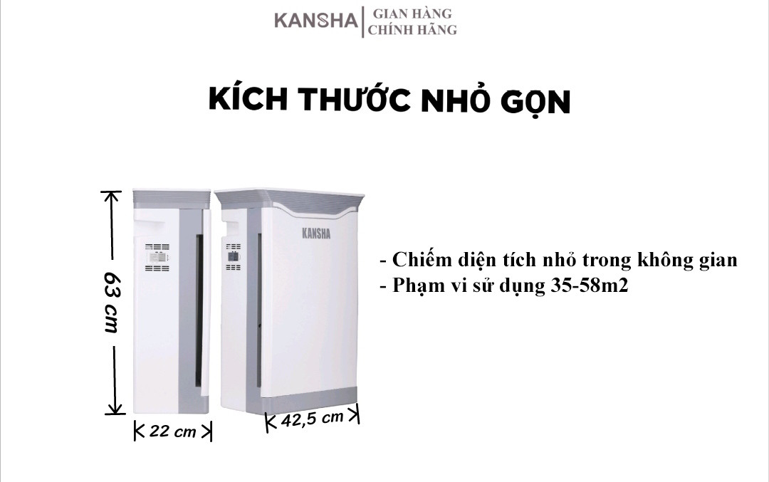 Máy lọc không khí KANSHA AP01 - Air Purifier