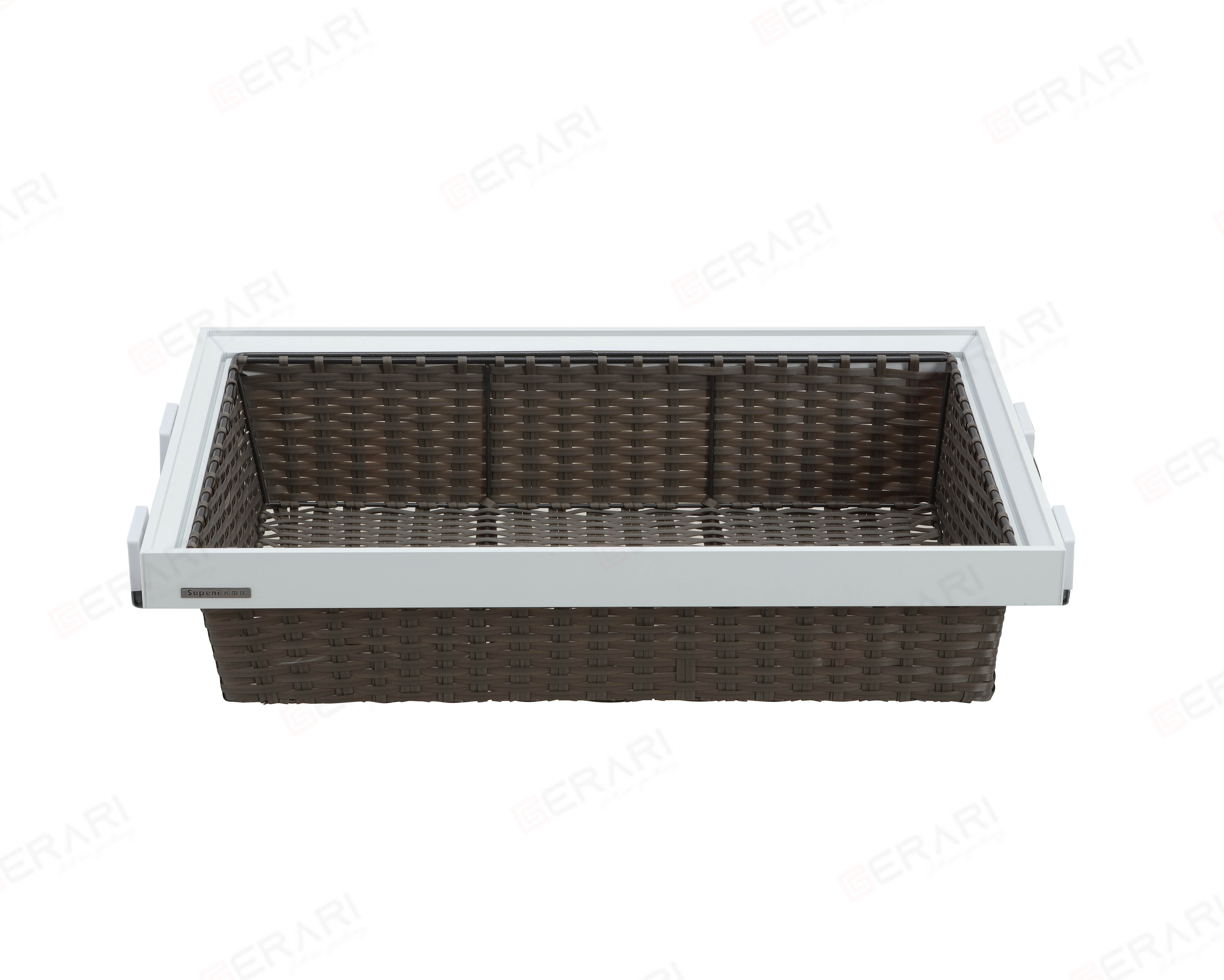 Phụ kiện của tủ áo - Giỏ để đồ gấp đa năng, ray giảm chấn, giá mây mã WH013.800A thương hiệu Gerari