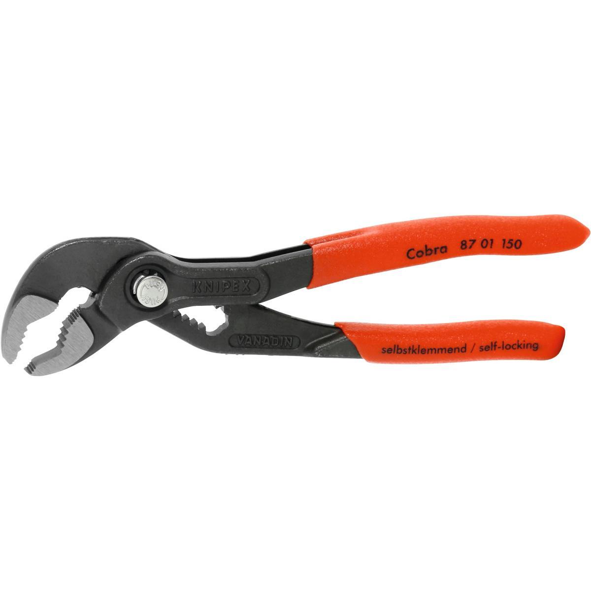 KỀM NƯỚC COBRA PHỦ ĐEN HÓA HỌC KNIPEX 150MM 87 01 150