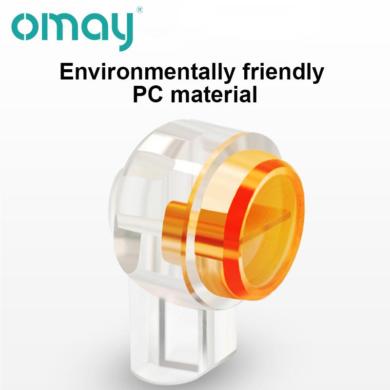 Omay K1 K2 K3 Kết nối kết nối CRIMP RJ45 RJ11 Hệ thống dây điện không thấm nước Ethernet điện thoại dây cáp Terminals 500/1000PCS