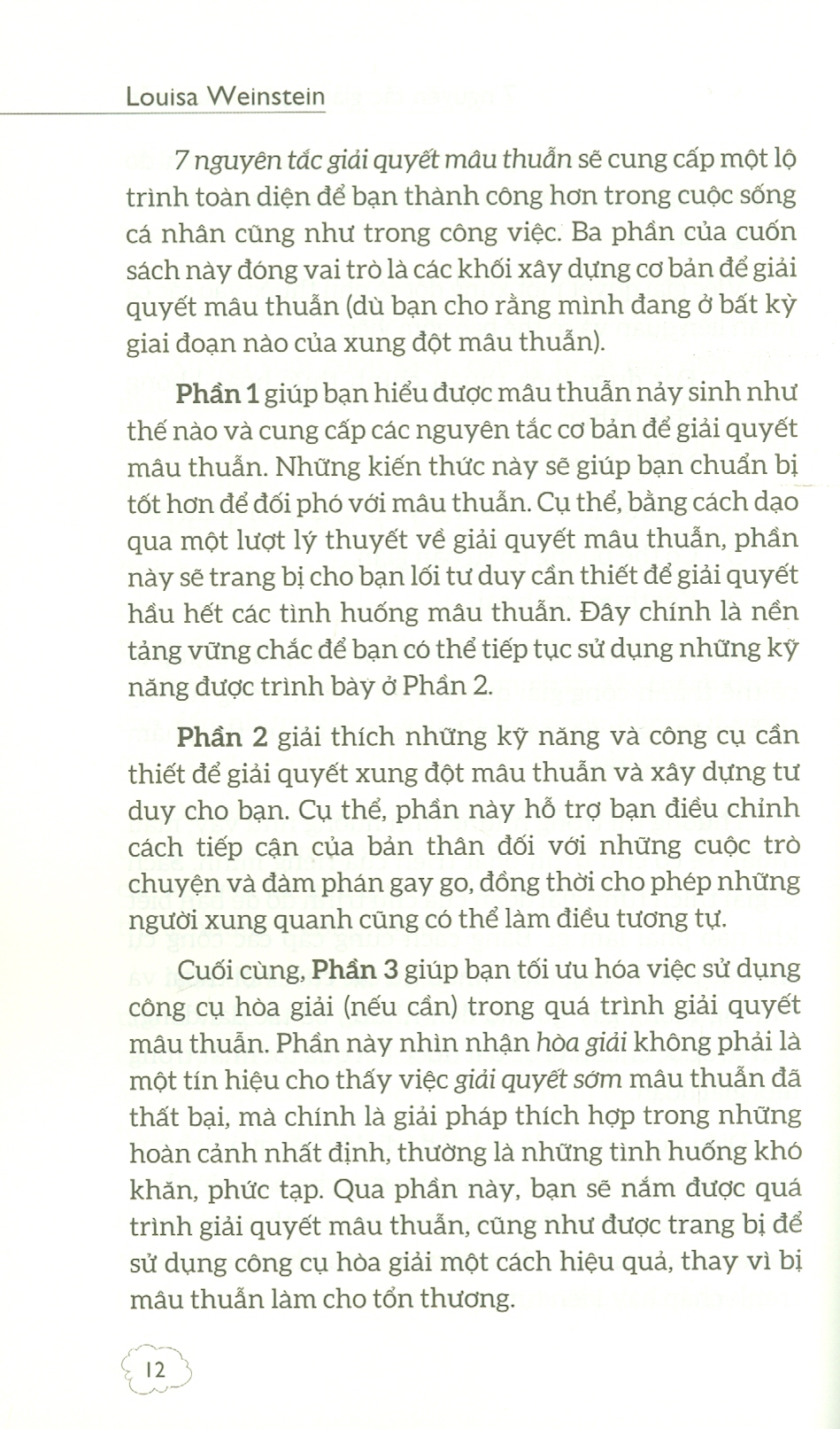 7 NGUYÊN TẮC GIẢI QUYẾT MÂU THUẪN