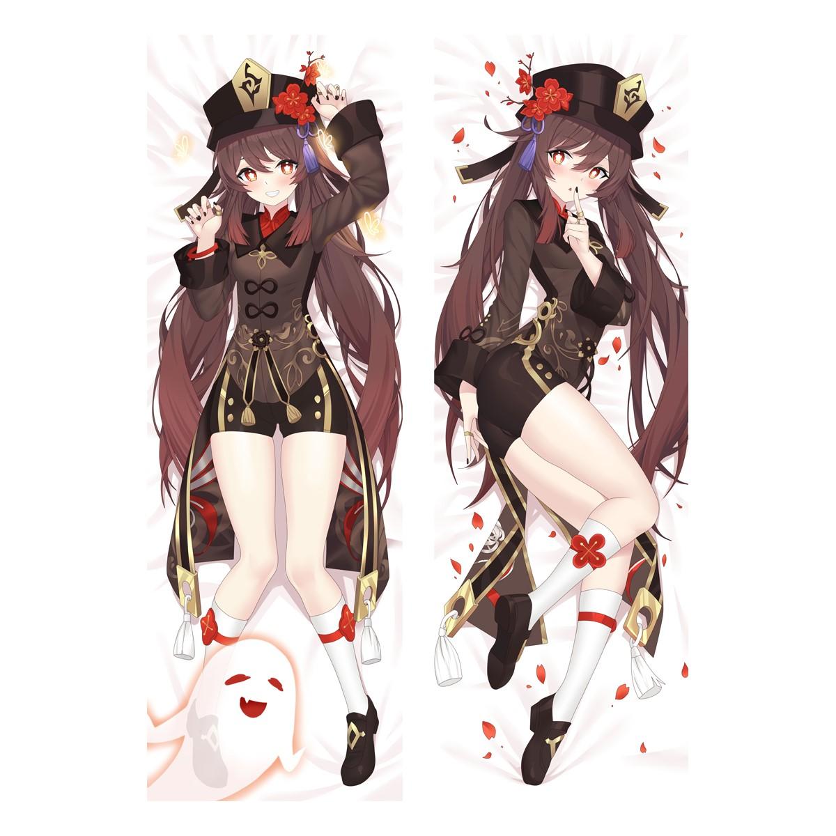 Genshin Tác Động Dakimakura Tartaglia Kaeya Tiểu Gối Ôm Sát Cơ Thể Gối Anime Nhật Bản Game Áo Gối Otaku Gối Waifu