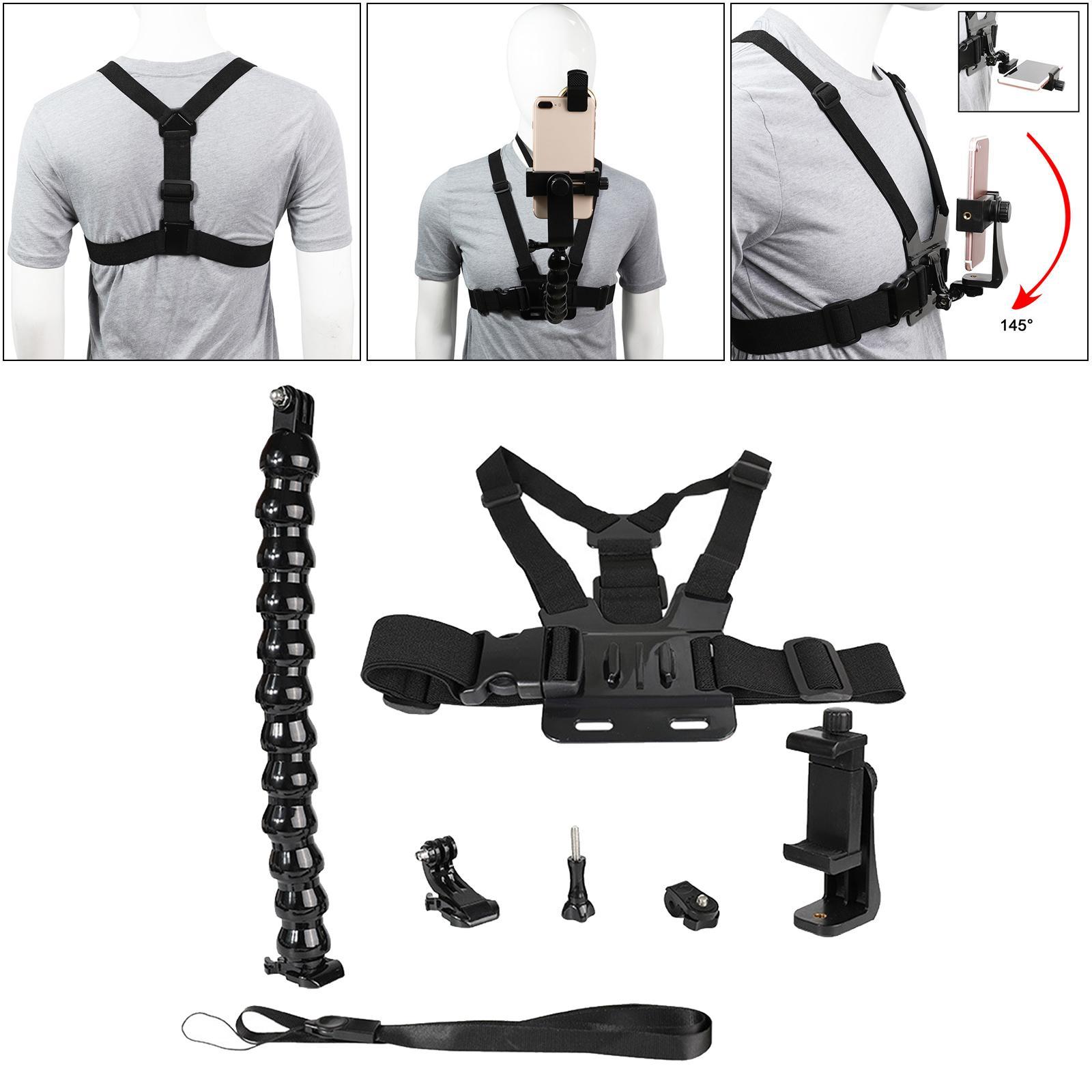 Universal Muti-Functional Chest Mount Harness Kit for Mobile Phones Bundle 1