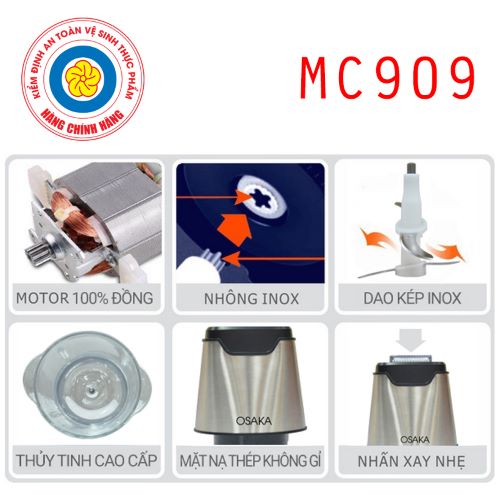 Máy xay thịt MC909 - Hàng Chính Hãng