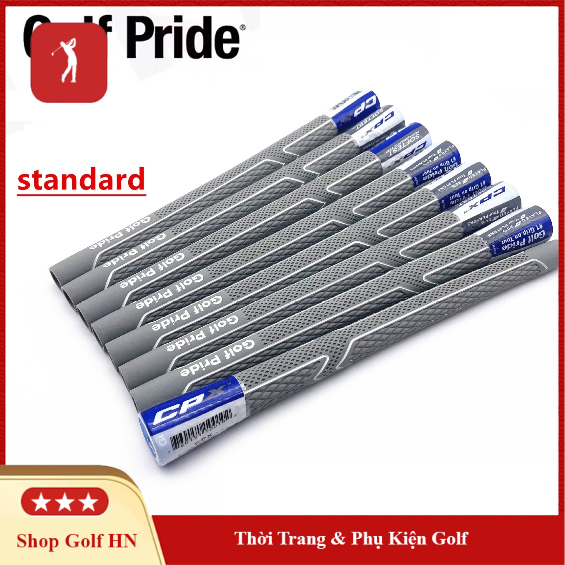 Golf grip gậy golf bọc cán gậy chống trượt siêu nhẹ bền đẹp GT033