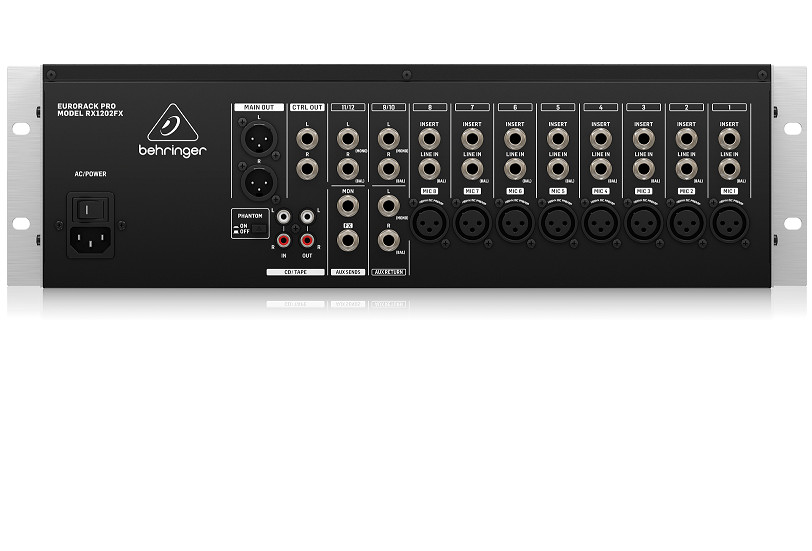 Behringer RX1202FX Rackmount 12-Channel Line-HÀNG CHÍNH HÃNG