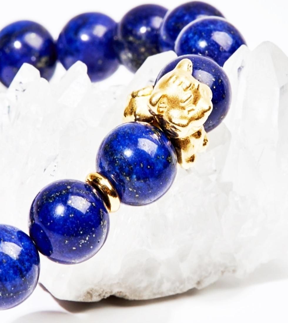 Gembank Lắc Tay Mệnh Thủy Tuổi Dần Lapis Lazuli Tự Nhiên 10MM