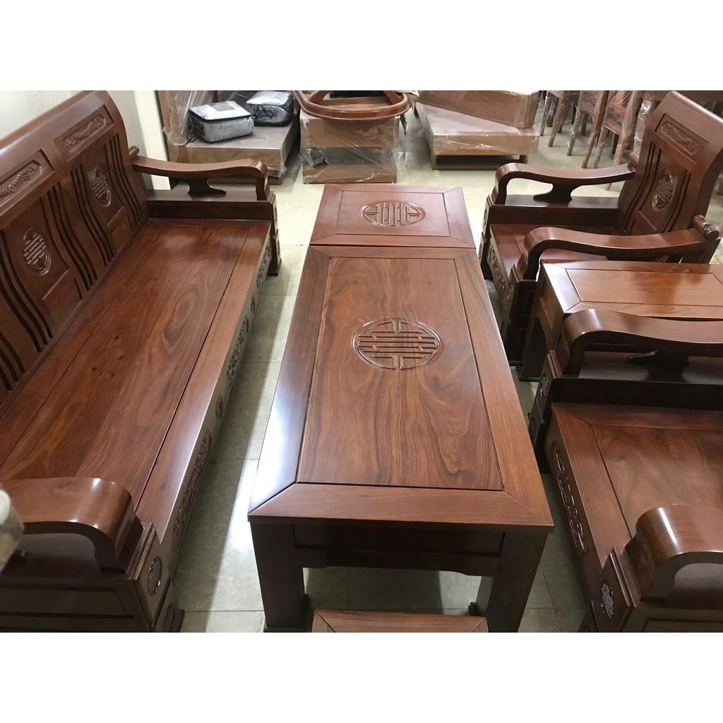 Bộ Bàn Ghế Âu Á Gỗ Tự Nhiên