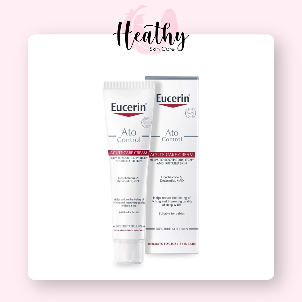 Kem Dưỡng Ẩm, Giảm Kích Ứng, Ngứa Eucerin Atocontrol Acute Care Cream KBM02