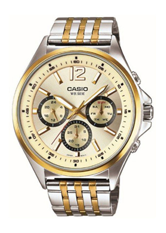 Đồng Hồ Nam Casio Dây Kim Loại MTP-E303SG-9AVDF