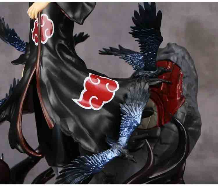 Mô hình Naruto Itachi Akatsuki đế Hắc Hỏa - Cao 29cm - Full box