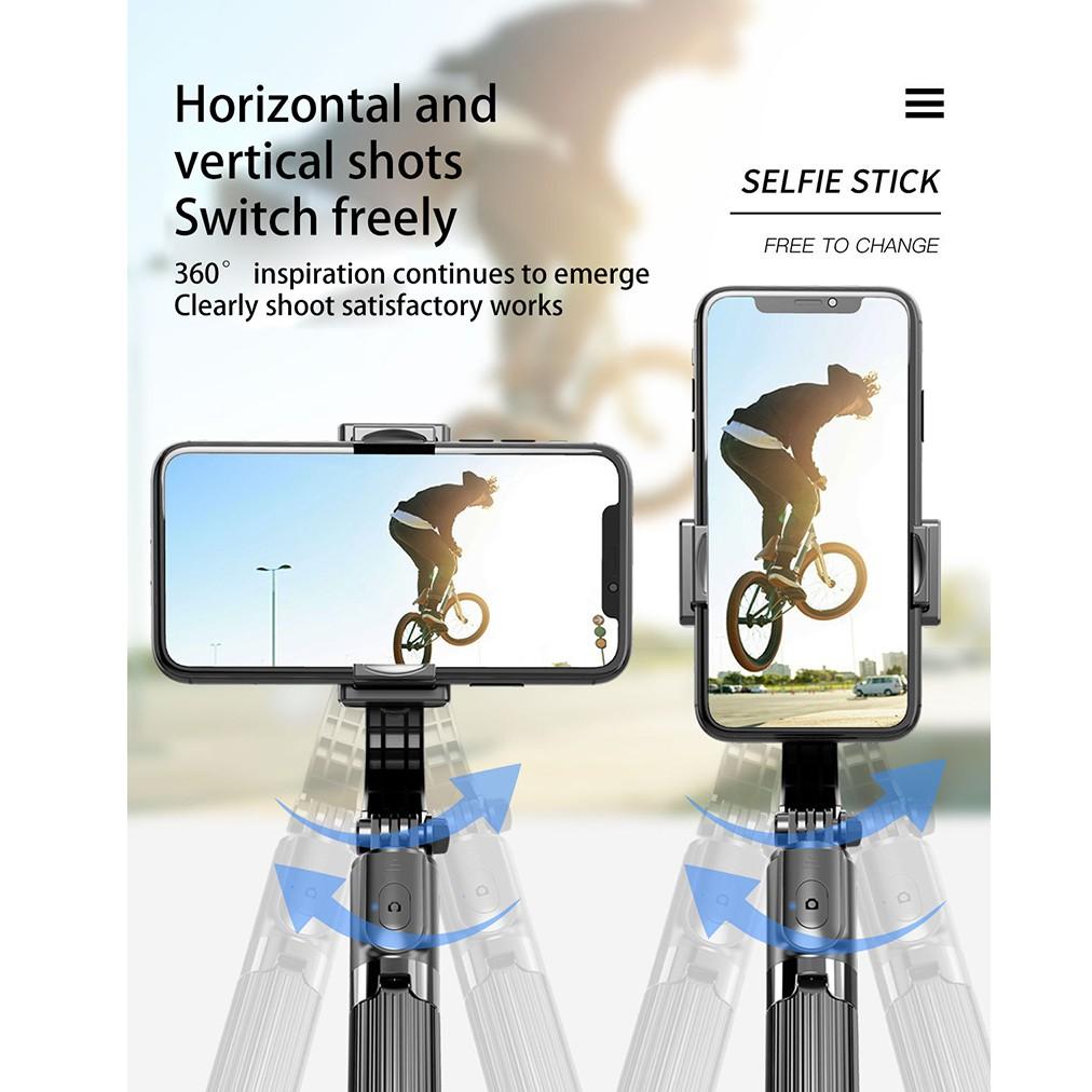 Tay Cầm Chống Rung Gimbal L08 Có Bluetooth - Có Chân Đỡ Tự Đứng |Dũng 1