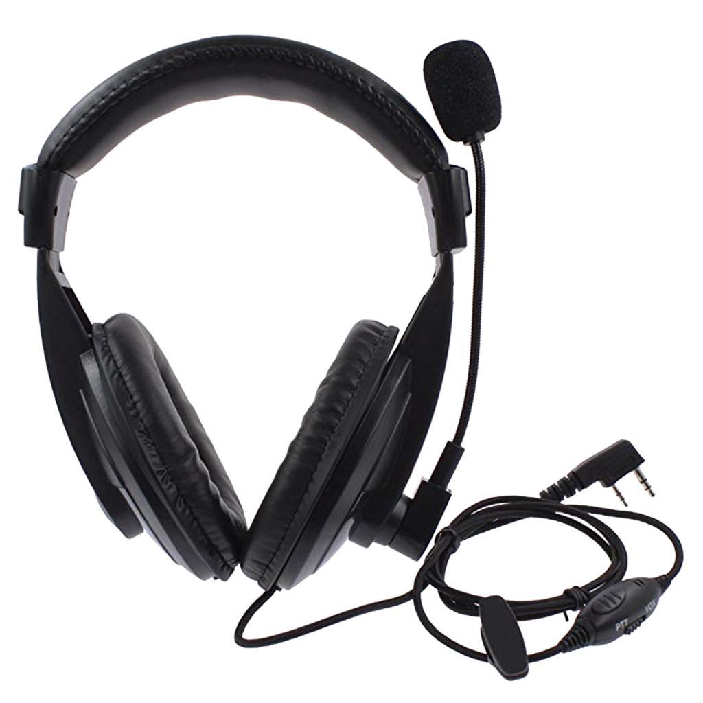 2x Professional Noise Cancelling Overhead Headphones for 2Pin