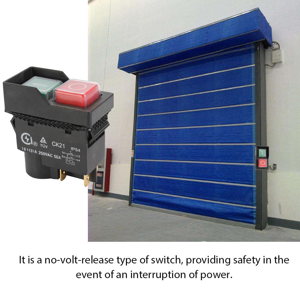 250-Voltage Universal CK21B/250V Safety Switch Emergency Stop S-afe Cut Off Killer Waterproof and Dustproof Switches