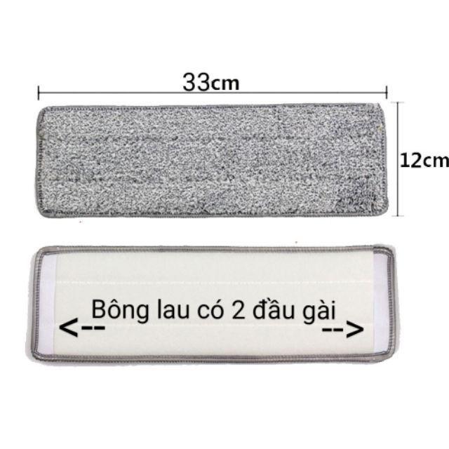 Bông Lau Nhà - Lau Sàn - Lau Kính Dùng Cho Cây Lau 360 Độ Có Thùng