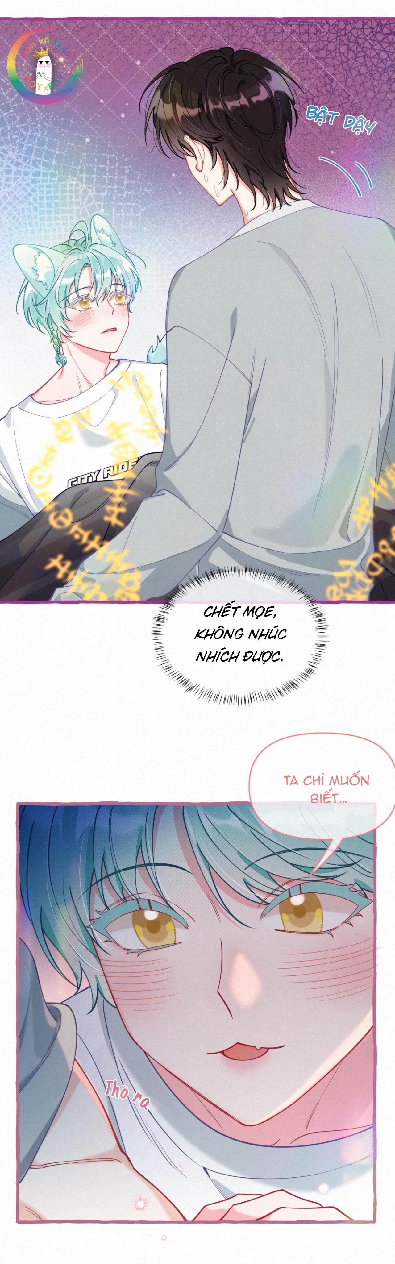 hồ ly hay là "hồ dán" vậy? chapter 14 1