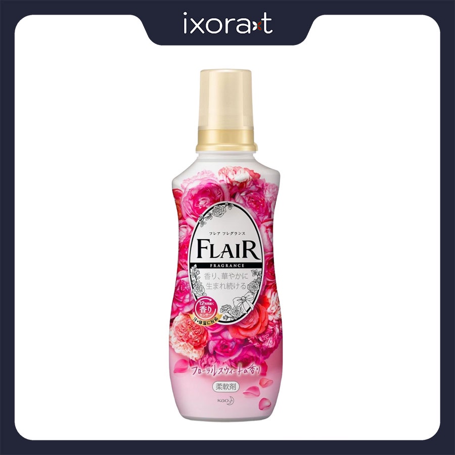 Nước xả vải KAO Flair hương hoa đậm đặc cao cấp lưu giữ hương thơm bền lâu dạng chai 540ml - 5 mùi