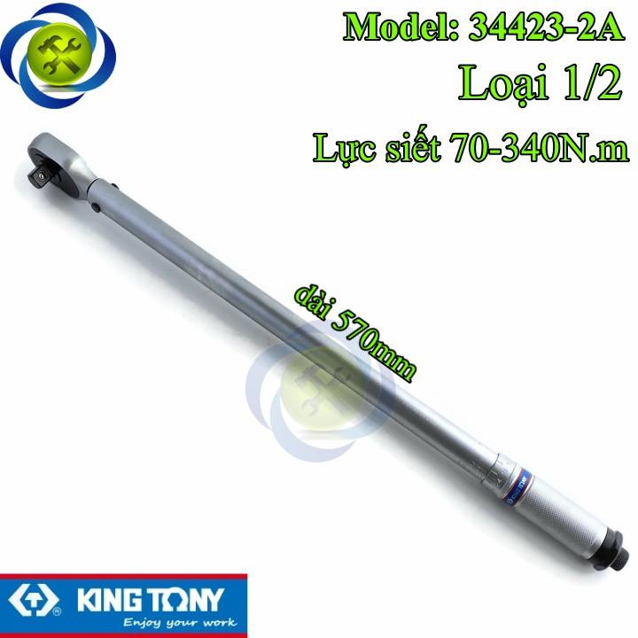 Cần siết lực 12 Kingtony 34423-2A 70-340N.m dài 570mm