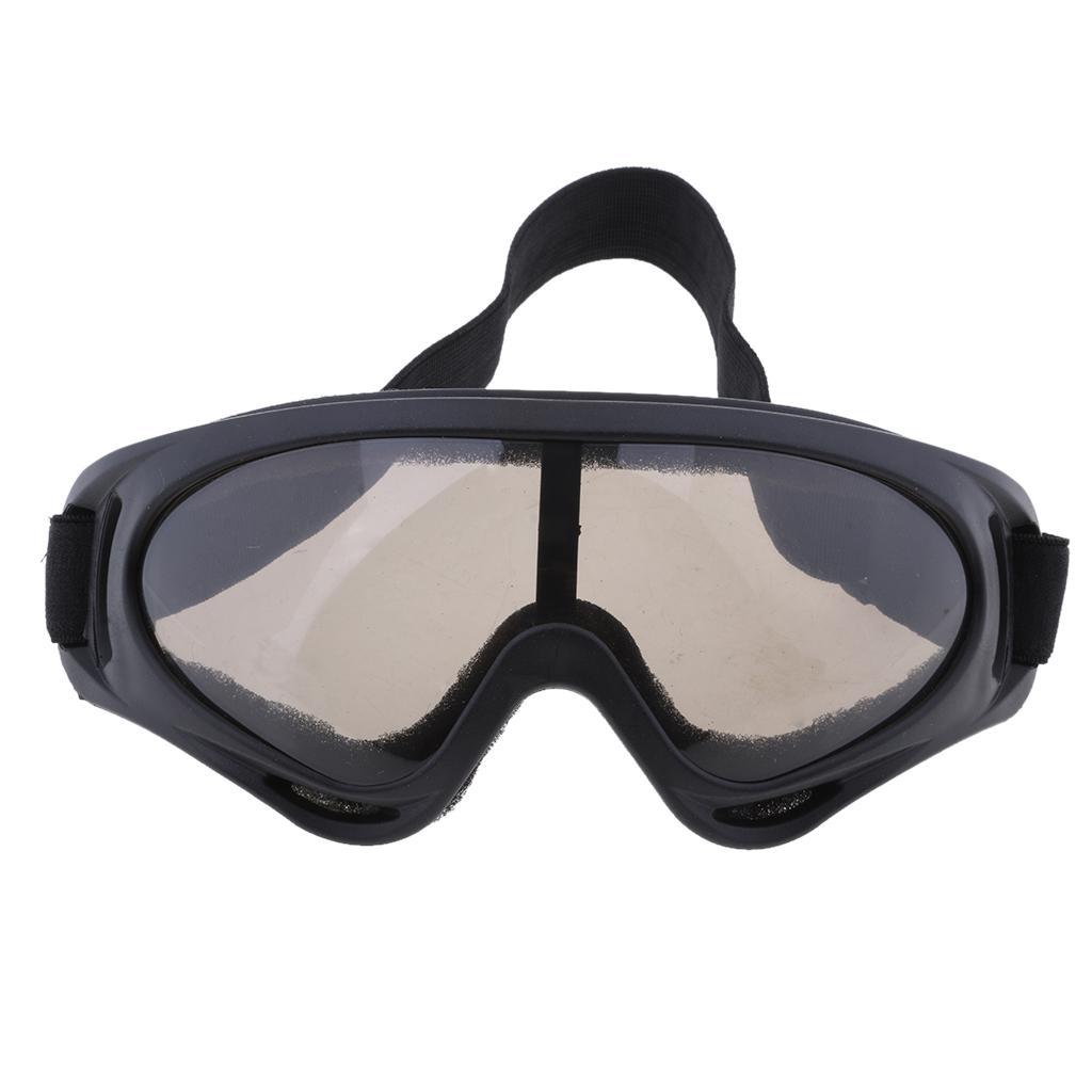 Motorcycle Summer Riding Windproof Anti-Dust/UV Breathable Face Mask+Goggles