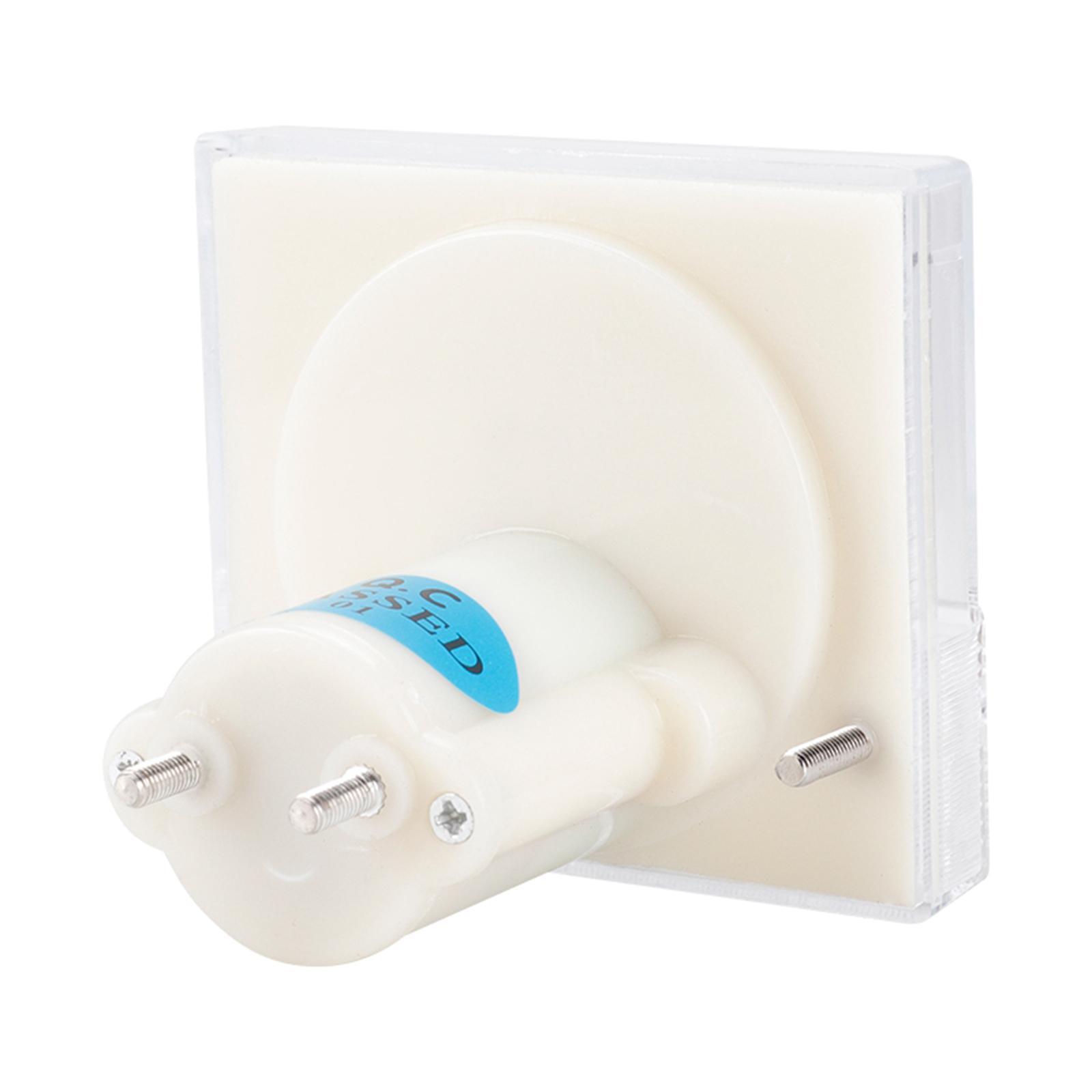 2x DC 0-50/100/200/500μA 0-20A Rectangle Analog Panel Ammeter for Circuit Measurement Ampere Gauge