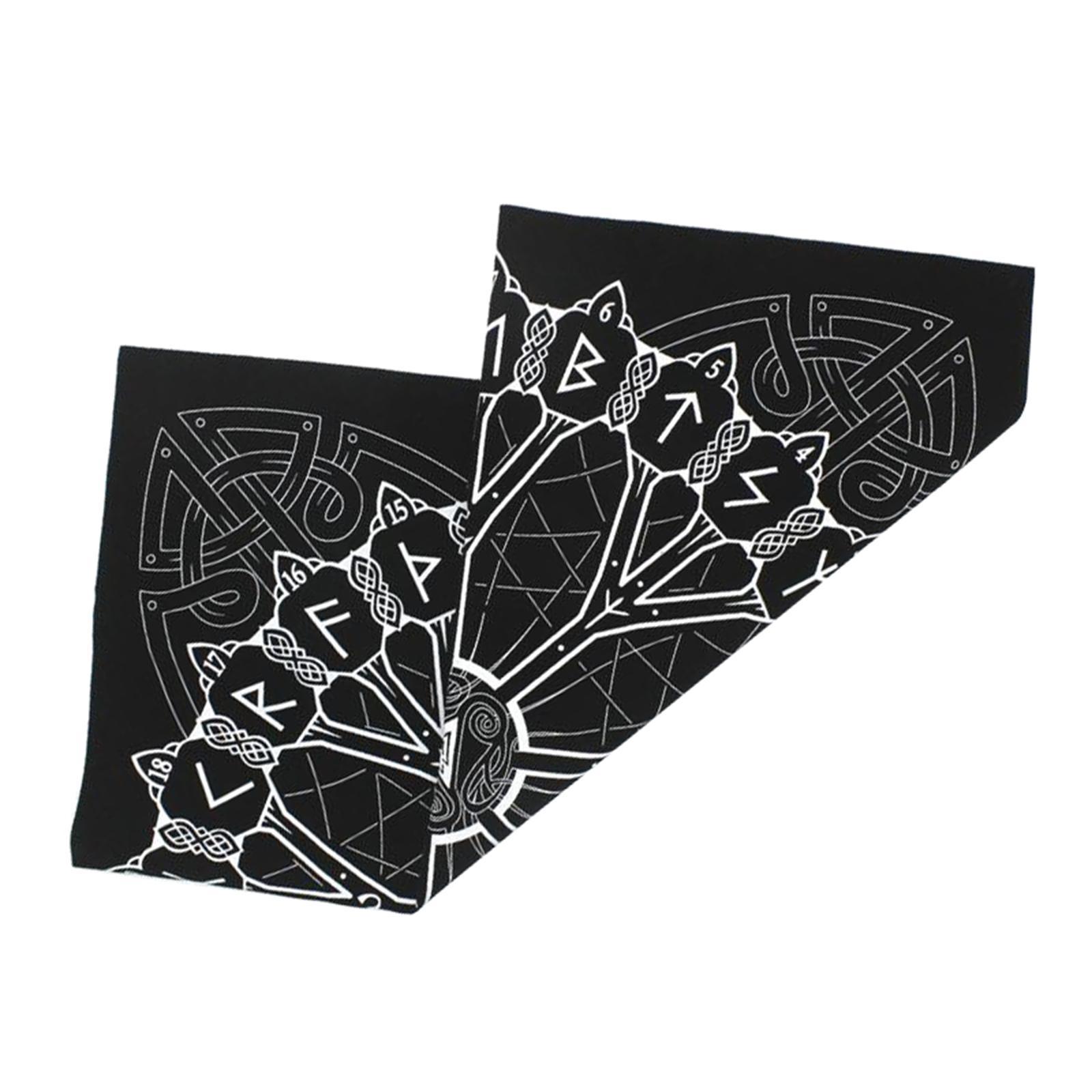 Rune Casting Altar Card Cloth Tablecloth Altar Piece Decor