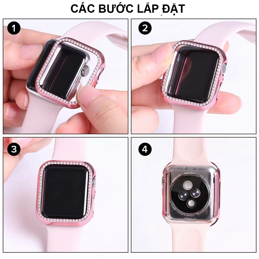 Ốp Case Cho Apple Watch Series 4 44mm