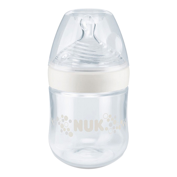 Bình Sữa Nhựa PP Nature Sense 150ml Núm Ti Silicone S1 Nuk NU21497 (Size M) - Màu Ngẫu Nhiên