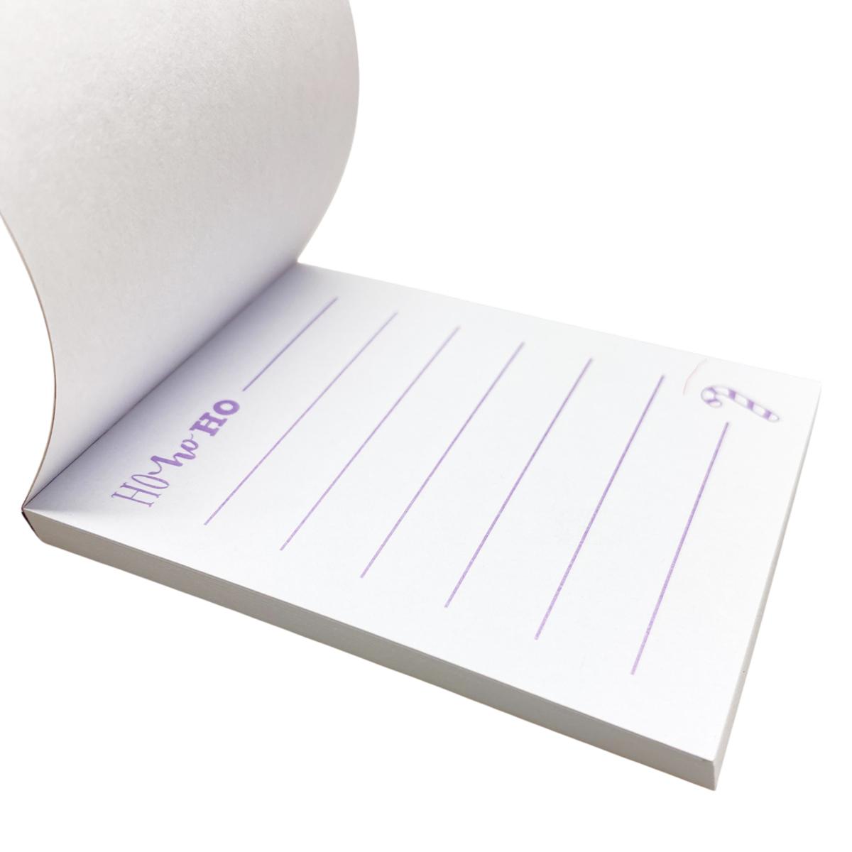 Bóp Viết Mini Giáng Sinh Kèm Sổ Tay Và Bút Bi - MP CH57014 - Màu Tím