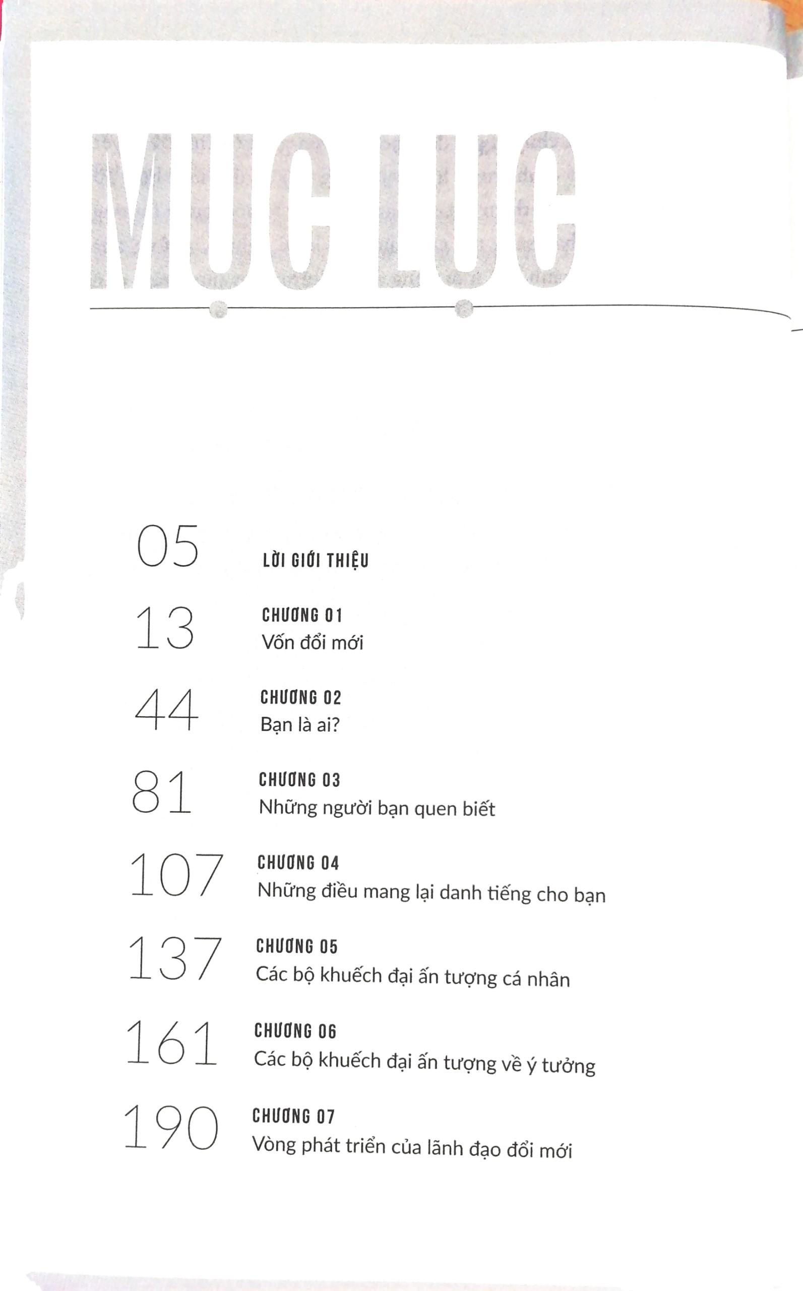 Sách Vốn Đổi Mới