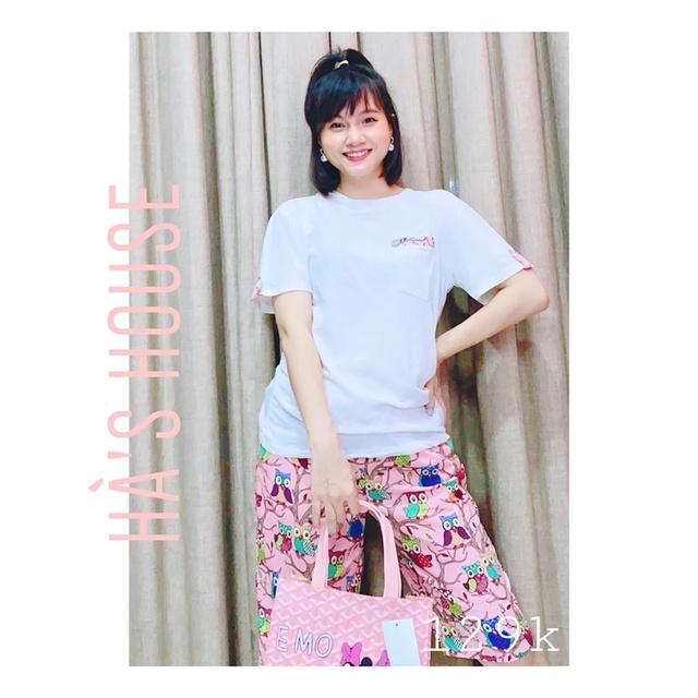 Set bộ ngố hoạ tiết dễ thương